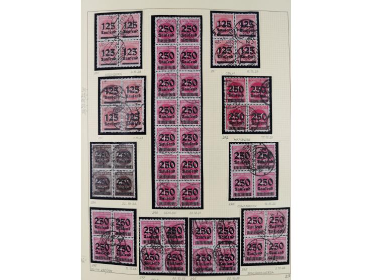 1872/1923, ungebrauchte, postfrische und gestempelte sehr reichhaltige Sammlung, vieles doppelt oder vielfach vorhanden, dabe