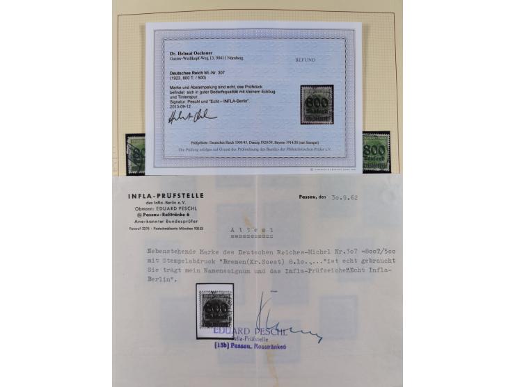 1872/1923, ungebrauchte, postfrische und gestempelte sehr reichhaltige Sammlung, vieles doppelt oder vielfach vorhanden, dabe