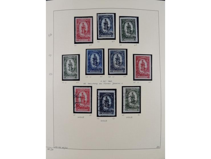 1856/1995, sehr umfangreiche Sammlung in 24 Bänden, dabei kleiner Teil Vor- und Mitläufer mit Belegen, Mi. 1-3 überkomplett u