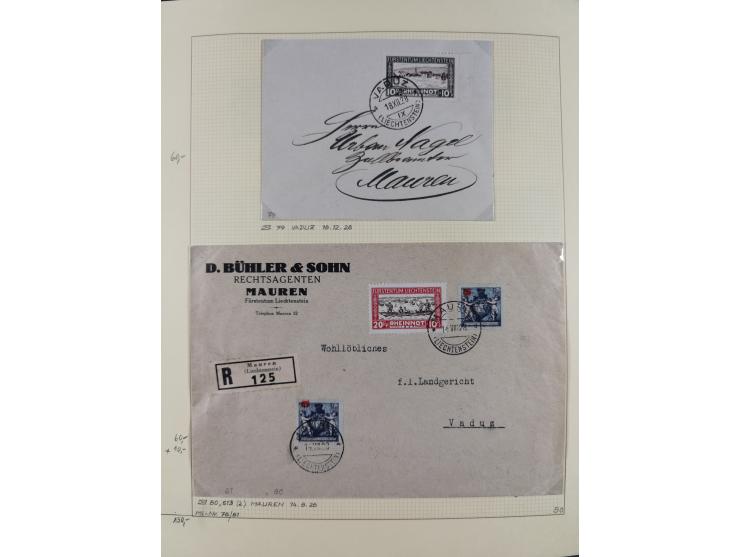 1856/1995, sehr umfangreiche Sammlung in 24 Bänden, dabei kleiner Teil Vor- und Mitläufer mit Belegen, Mi. 1-3 überkomplett u