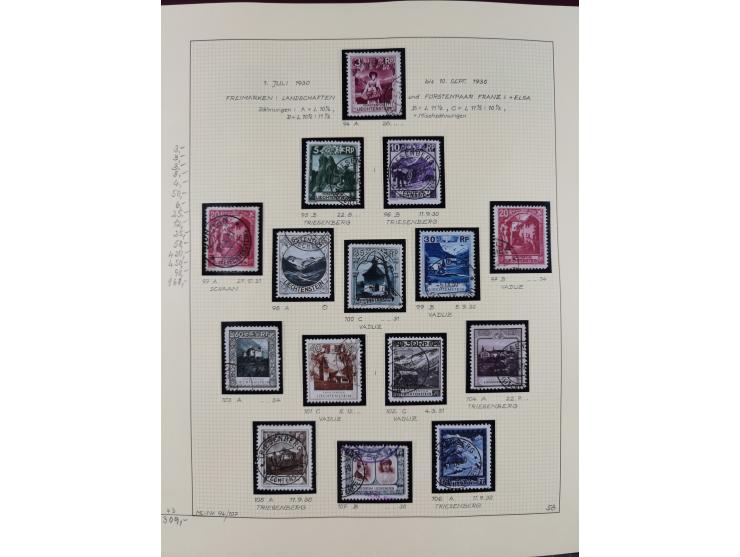 1856/1995, sehr umfangreiche Sammlung in 24 Bänden, dabei kleiner Teil Vor- und Mitläufer mit Belegen, Mi. 1-3 überkomplett u