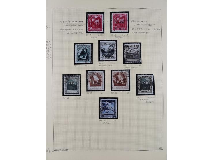 1856/1995, sehr umfangreiche Sammlung in 24 Bänden, dabei kleiner Teil Vor- und Mitläufer mit Belegen, Mi. 1-3 überkomplett u