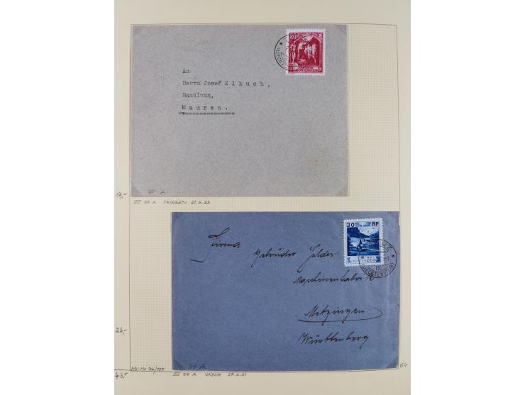 1856/1995, sehr umfangreiche Sammlung in 24 Bänden, dabei kleiner Teil Vor- und Mitläufer mit Belegen, Mi. 1-3 überkomplett u