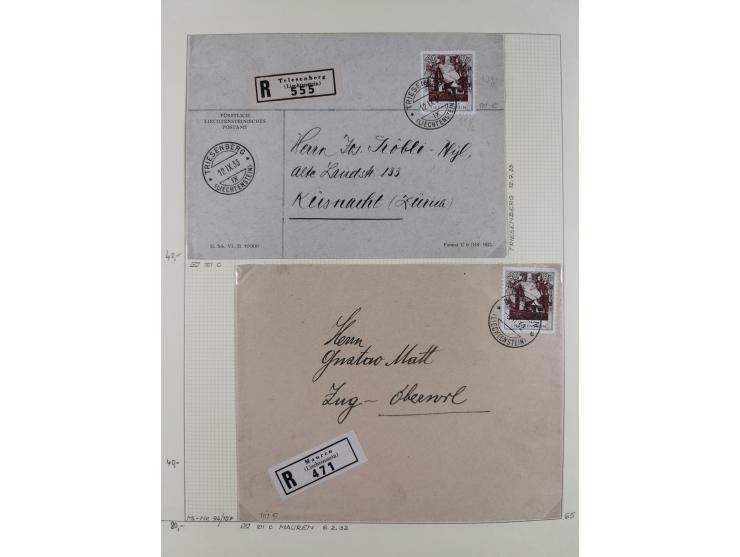 1856/1995, sehr umfangreiche Sammlung in 24 Bänden, dabei kleiner Teil Vor- und Mitläufer mit Belegen, Mi. 1-3 überkomplett u