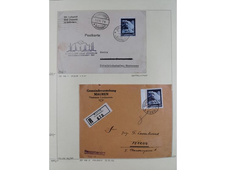 1856/1995, sehr umfangreiche Sammlung in 24 Bänden, dabei kleiner Teil Vor- und Mitläufer mit Belegen, Mi. 1-3 überkomplett u