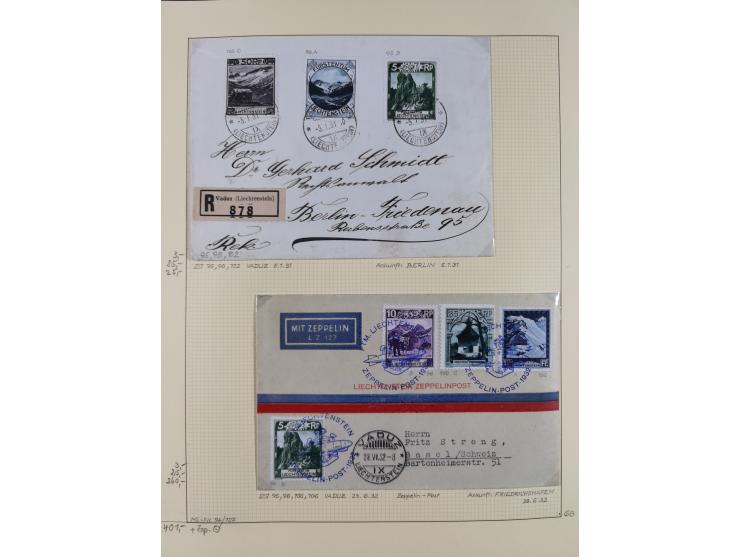 1856/1995, sehr umfangreiche Sammlung in 24 Bänden, dabei kleiner Teil Vor- und Mitläufer mit Belegen, Mi. 1-3 überkomplett u