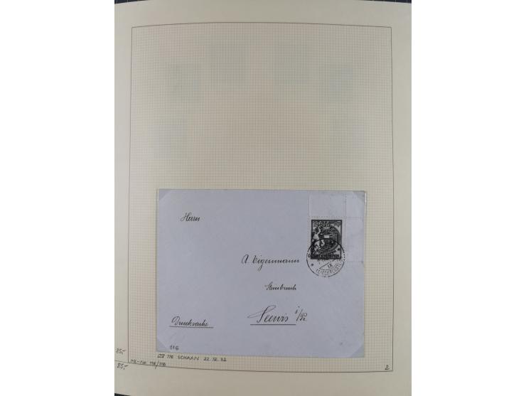 1856/1995, sehr umfangreiche Sammlung in 24 Bänden, dabei kleiner Teil Vor- und Mitläufer mit Belegen, Mi. 1-3 überkomplett u