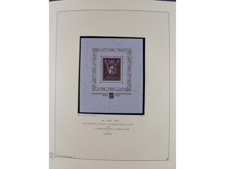 1856/1995, sehr umfangreiche Sammlung in 24 Bänden, dabei kleiner Teil Vor- und Mitläufer mit Belegen, Mi. 1-3 überkomplett u
