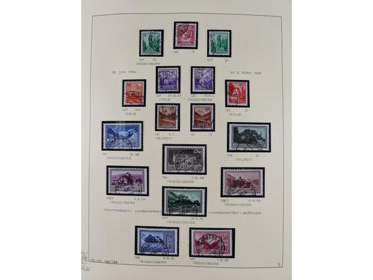 1856/1995, sehr umfangreiche Sammlung in 24 Bänden, dabei kleiner Teil Vor- und Mitläufer mit Belegen, Mi. 1-3 überkomplett u