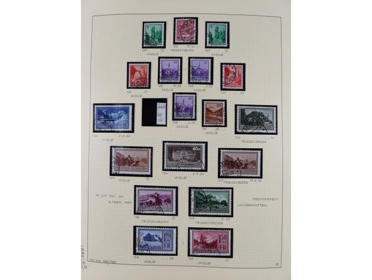 1856/1995, sehr umfangreiche Sammlung in 24 Bänden, dabei kleiner Teil Vor- und Mitläufer mit Belegen, Mi. 1-3 überkomplett u