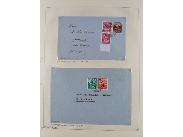 1856/1995, sehr umfangreiche Sammlung in 24 Bänden, dabei kleiner Teil Vor- und Mitläufer mit Belegen, Mi. 1-3 überkomplett u