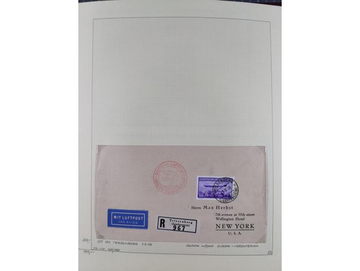 1856/1995, sehr umfangreiche Sammlung in 24 Bänden, dabei kleiner Teil Vor- und Mitläufer mit Belegen, Mi. 1-3 überkomplett u