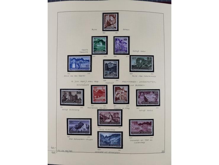 1856/1995, sehr umfangreiche Sammlung in 24 Bänden, dabei kleiner Teil Vor- und Mitläufer mit Belegen, Mi. 1-3 überkomplett u