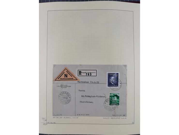 1856/1995, sehr umfangreiche Sammlung in 24 Bänden, dabei kleiner Teil Vor- und Mitläufer mit Belegen, Mi. 1-3 überkomplett u