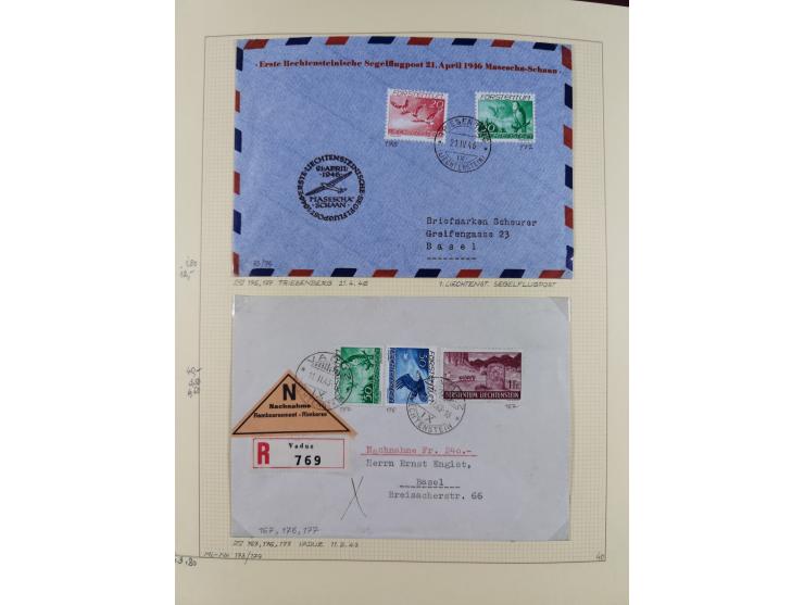 1856/1995, sehr umfangreiche Sammlung in 24 Bänden, dabei kleiner Teil Vor- und Mitläufer mit Belegen, Mi. 1-3 überkomplett u