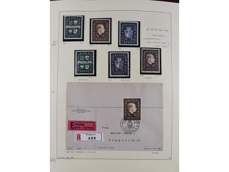 1856/1995, sehr umfangreiche Sammlung in 24 Bänden, dabei kleiner Teil Vor- und Mitläufer mit Belegen, Mi. 1-3 überkomplett u