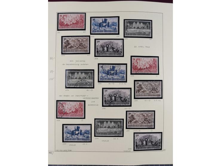 1856/1995, sehr umfangreiche Sammlung in 24 Bänden, dabei kleiner Teil Vor- und Mitläufer mit Belegen, Mi. 1-3 überkomplett u