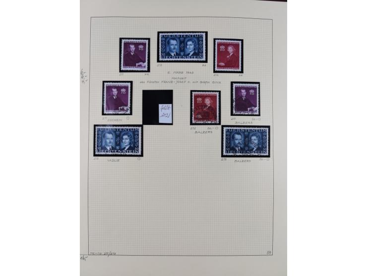 1856/1995, sehr umfangreiche Sammlung in 24 Bänden, dabei kleiner Teil Vor- und Mitläufer mit Belegen, Mi. 1-3 überkomplett u