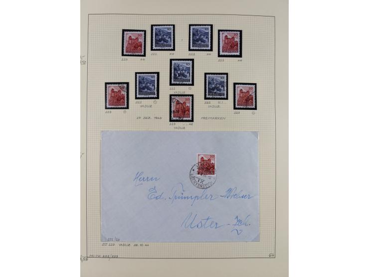 1856/1995, sehr umfangreiche Sammlung in 24 Bänden, dabei kleiner Teil Vor- und Mitläufer mit Belegen, Mi. 1-3 überkomplett u