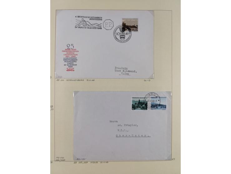 1856/1995, sehr umfangreiche Sammlung in 24 Bänden, dabei kleiner Teil Vor- und Mitläufer mit Belegen, Mi. 1-3 überkomplett u