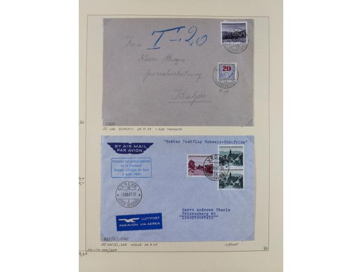 1856/1995, sehr umfangreiche Sammlung in 24 Bänden, dabei kleiner Teil Vor- und Mitläufer mit Belegen, Mi. 1-3 überkomplett u