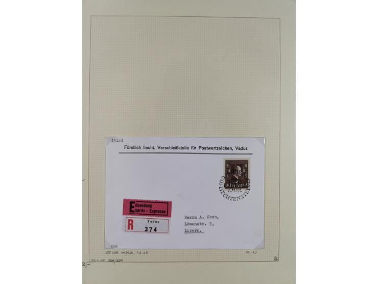 1856/1995, sehr umfangreiche Sammlung in 24 Bänden, dabei kleiner Teil Vor- und Mitläufer mit Belegen, Mi. 1-3 überkomplett u