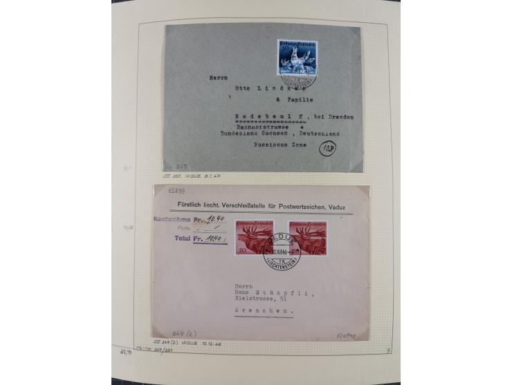 1856/1995, sehr umfangreiche Sammlung in 24 Bänden, dabei kleiner Teil Vor- und Mitläufer mit Belegen, Mi. 1-3 überkomplett u