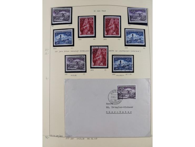 1856/1995, sehr umfangreiche Sammlung in 24 Bänden, dabei kleiner Teil Vor- und Mitläufer mit Belegen, Mi. 1-3 überkomplett u