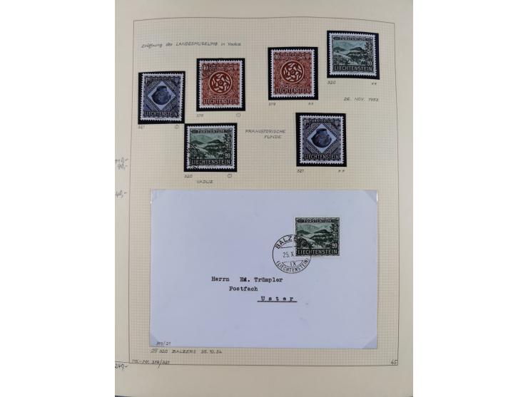 1856/1995, sehr umfangreiche Sammlung in 24 Bänden, dabei kleiner Teil Vor- und Mitläufer mit Belegen, Mi. 1-3 überkomplett u