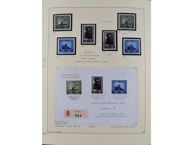 1856/1995, sehr umfangreiche Sammlung in 24 Bänden, dabei kleiner Teil Vor- und Mitläufer mit Belegen, Mi. 1-3 überkomplett u