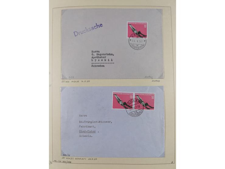 1856/1995, sehr umfangreiche Sammlung in 24 Bänden, dabei kleiner Teil Vor- und Mitläufer mit Belegen, Mi. 1-3 überkomplett u