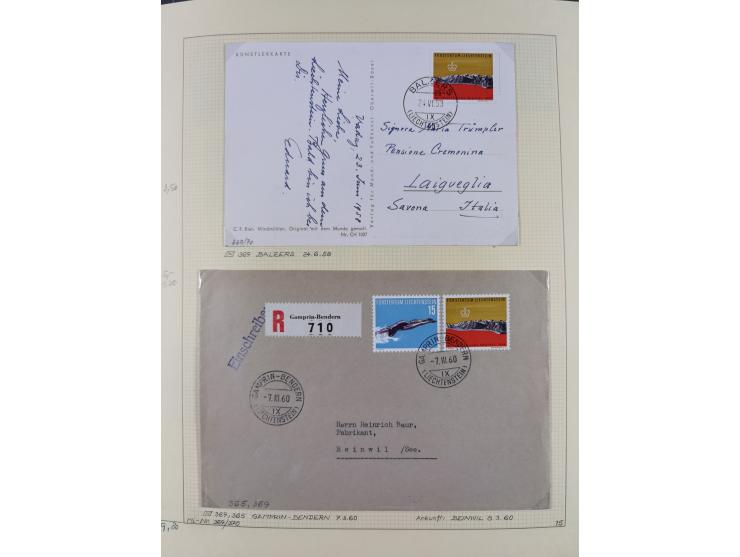 1856/1995, sehr umfangreiche Sammlung in 24 Bänden, dabei kleiner Teil Vor- und Mitläufer mit Belegen, Mi. 1-3 überkomplett u