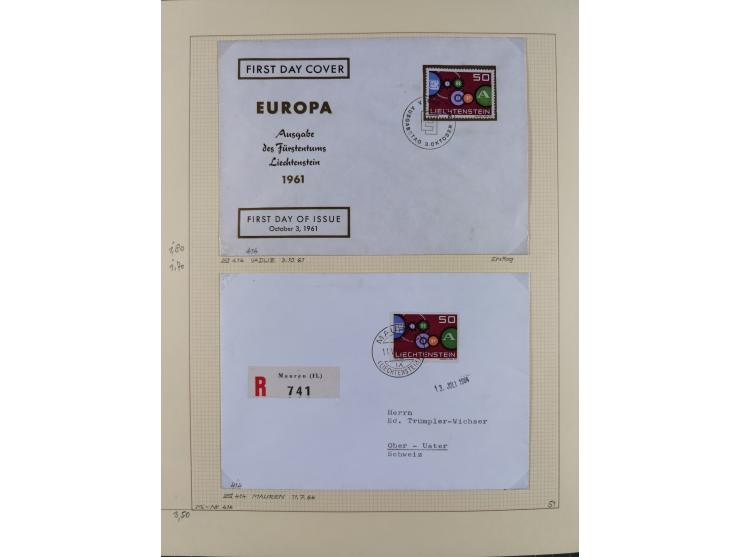 1856/1995, sehr umfangreiche Sammlung in 24 Bänden, dabei kleiner Teil Vor- und Mitläufer mit Belegen, Mi. 1-3 überkomplett u