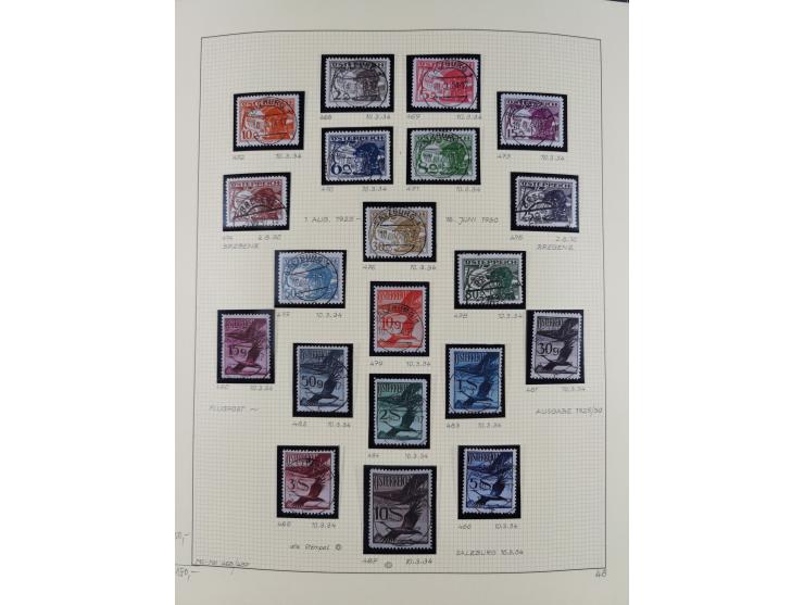 1918/2005, postfrische, anfangs teils ungebrauchte, und gestempelte Sammlung in 44 Alben und 2 Mappen. Vieles in beiden Erhal
