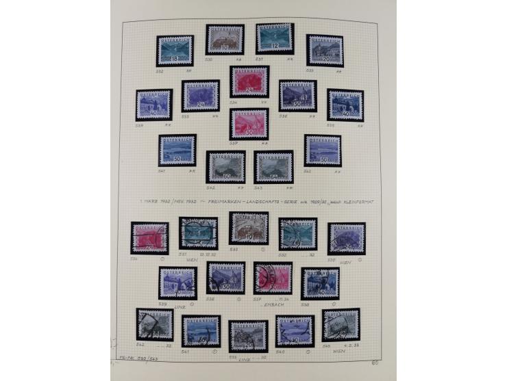 1918/2005, postfrische, anfangs teils ungebrauchte, und gestempelte Sammlung in 44 Alben und 2 Mappen. Vieles in beiden Erhal