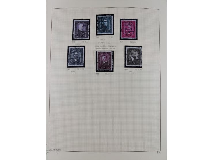 1918/2005, postfrische, anfangs teils ungebrauchte, und gestempelte Sammlung in 44 Alben und 2 Mappen. Vieles in beiden Erhal