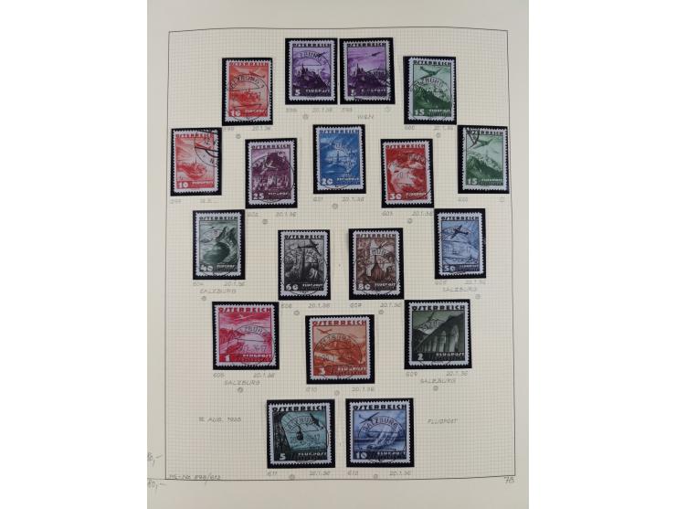 1918/2005, postfrische, anfangs teils ungebrauchte, und gestempelte Sammlung in 44 Alben und 2 Mappen. Vieles in beiden Erhal