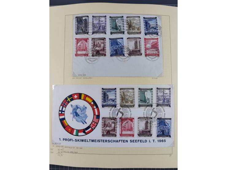 1918/2005, postfrische, anfangs teils ungebrauchte, und gestempelte Sammlung in 44 Alben und 2 Mappen. Vieles in beiden Erhal