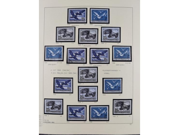 1918/2005, postfrische, anfangs teils ungebrauchte, und gestempelte Sammlung in 44 Alben und 2 Mappen. Vieles in beiden Erhal