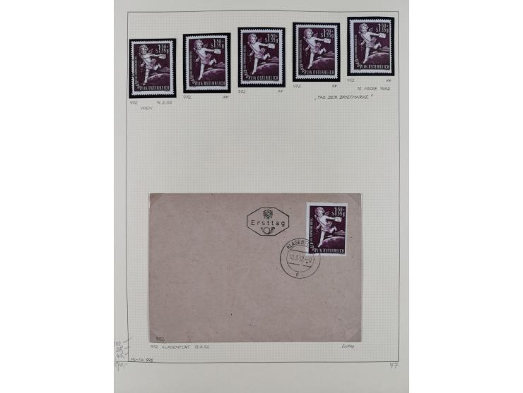 1918/2005, postfrische, anfangs teils ungebrauchte, und gestempelte Sammlung in 44 Alben und 2 Mappen. Vieles in beiden Erhal