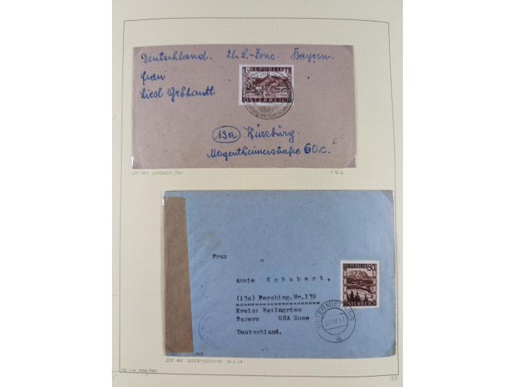 1918/2005, postfrische, anfangs teils ungebrauchte, und gestempelte Sammlung in 44 Alben und 2 Mappen. Vieles in beiden Erhal