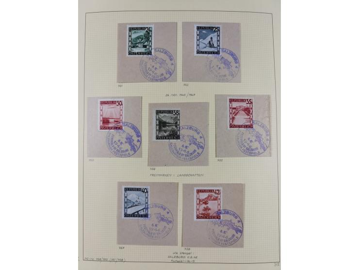 1918/2005, postfrische, anfangs teils ungebrauchte, und gestempelte Sammlung in 44 Alben und 2 Mappen. Vieles in beiden Erhal