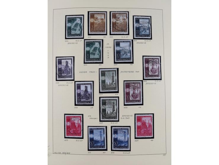 1918/2005, postfrische, anfangs teils ungebrauchte, und gestempelte Sammlung in 44 Alben und 2 Mappen. Vieles in beiden Erhal