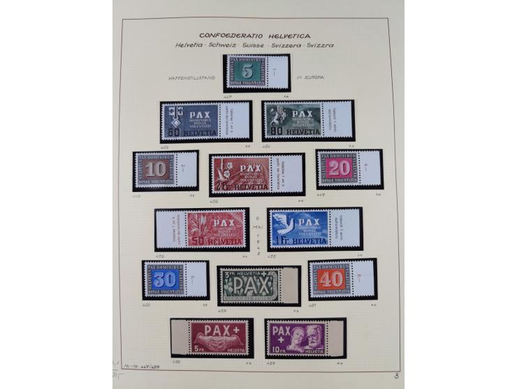 1926/2005, kleine Partie im Album und Mappe, dabei Bl. 1 und 19 auf Briefen, Pax (2) sowie postfrische Bogenware ex 1986-90.