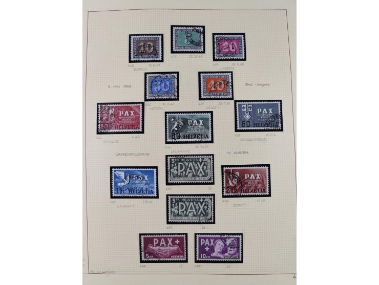 1926/2005, kleine Partie im Album und Mappe, dabei Bl. 1 und 19 auf Briefen, Pax (2) sowie postfrische Bogenware ex 1986-90.