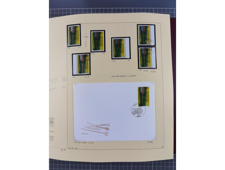 1996/2015, postfrische und gestempelte, in den Hauptnummern überkomplette Sammlung, in 18 Alben, fast alles in beiden Erhaltu