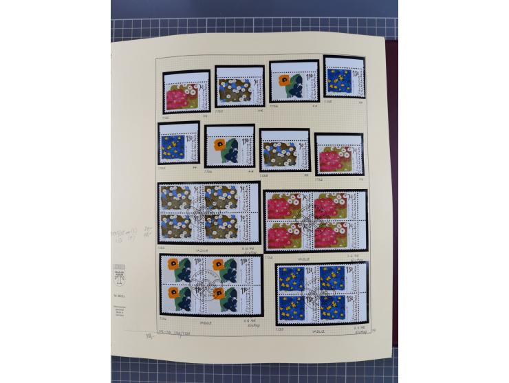 1996/2015, postfrische und gestempelte, in den Hauptnummern überkomplette Sammlung, in 18 Alben, fast alles in beiden Erhaltu