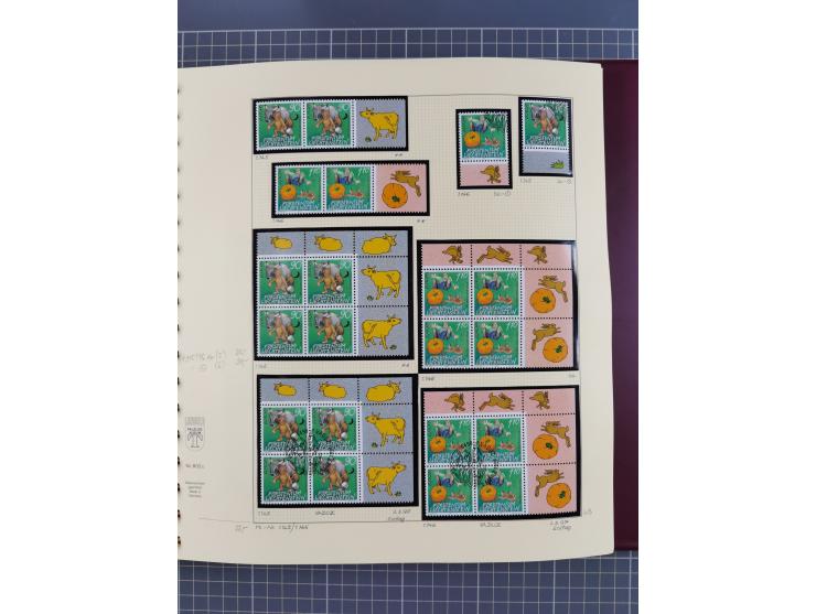 1996/2015, postfrische und gestempelte, in den Hauptnummern überkomplette Sammlung, in 18 Alben, fast alles in beiden Erhaltu