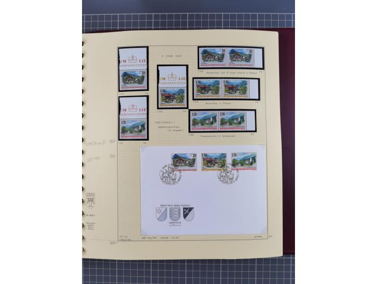 1996/2015, postfrische und gestempelte, in den Hauptnummern überkomplette Sammlung, in 18 Alben, fast alles in beiden Erhaltu