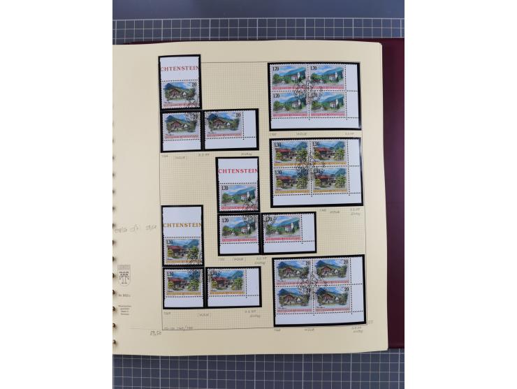 1996/2015, postfrische und gestempelte, in den Hauptnummern überkomplette Sammlung, in 18 Alben, fast alles in beiden Erhaltu